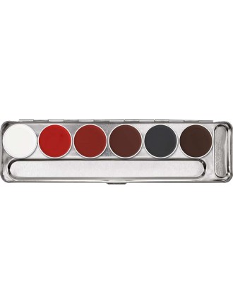 Value Edition Palette KRYOLAN Aquacolor 6 couleurs