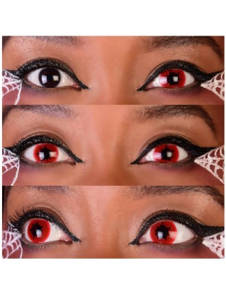 Value Edition Lentilles de contact Contagion II - Rouge et noir