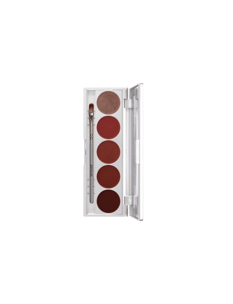 Value Edition Palette de fard à joues crème Kryolan 5 couleurs 7g