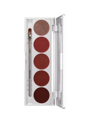 Value Edition Palette de fard à joues crème Kryolan 5 couleurs 7g