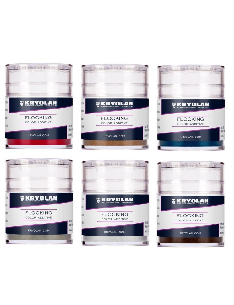 Value Edition Shakers d'additif colorant Flocking Kryolan