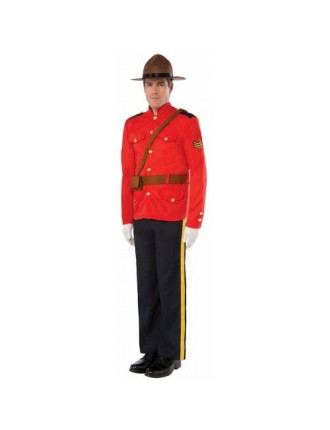 Value Edition Costume de policier MOUNTIE RCMP - Standard