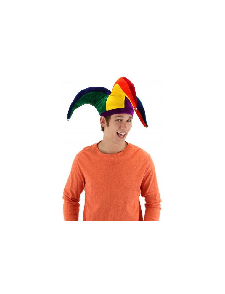 Value Edition Chapeau de bouffon multicolore