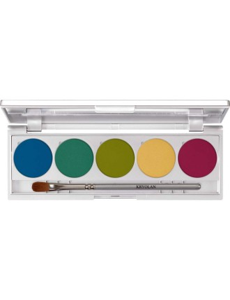 Value Edition KRYOLAN Shades Palette 5 couleurs poudres pressées