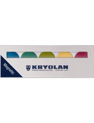 Value Edition KRYOLAN Shades Palette 5 couleurs poudres pressées