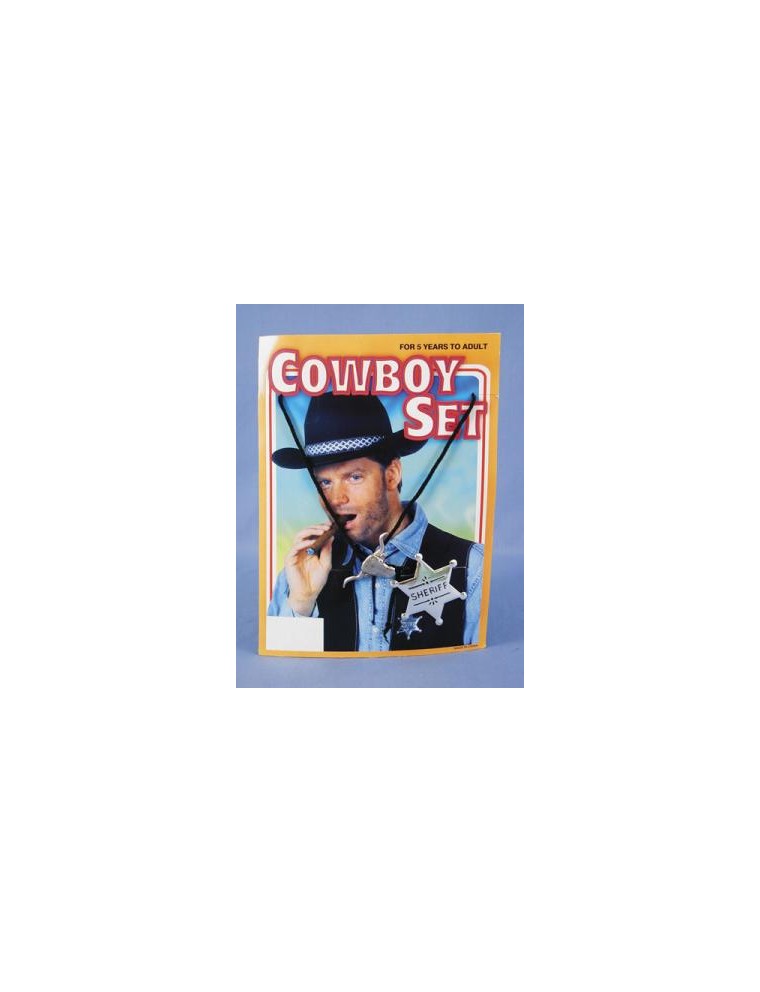 Value Edition Ensemble Cowboy - Badge et bolo