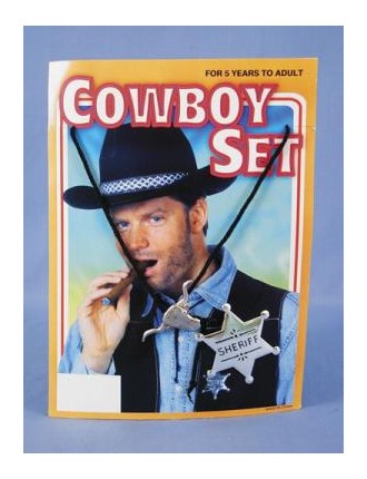 Value Edition Ensemble Cowboy - Badge et bolo