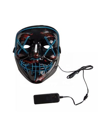 Value Edition Masque noir LED d'Halloween - Purge