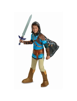 Value Edition Link TotK costume de luxe enfant - Legend of Zelda Tears of the Kingdom